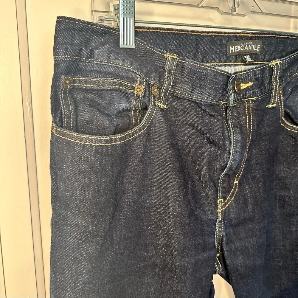 J.Crew Mercantile Men’s Straight Jeans - Blue - 33x30